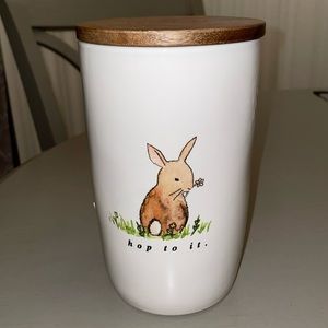 Rae Dunn Hop To It Canister